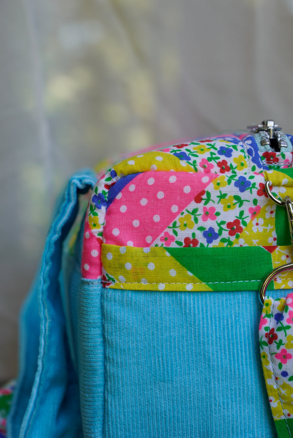 •The Patchwork Duffel•