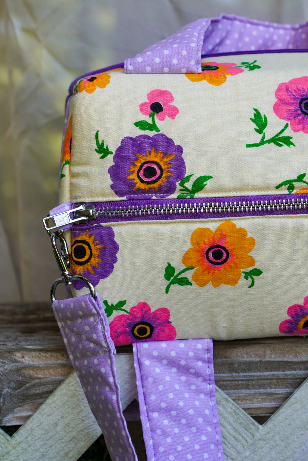 •The Ultraviolet Duffel•