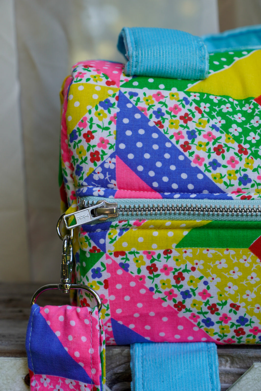 •The Patchwork Duffel•