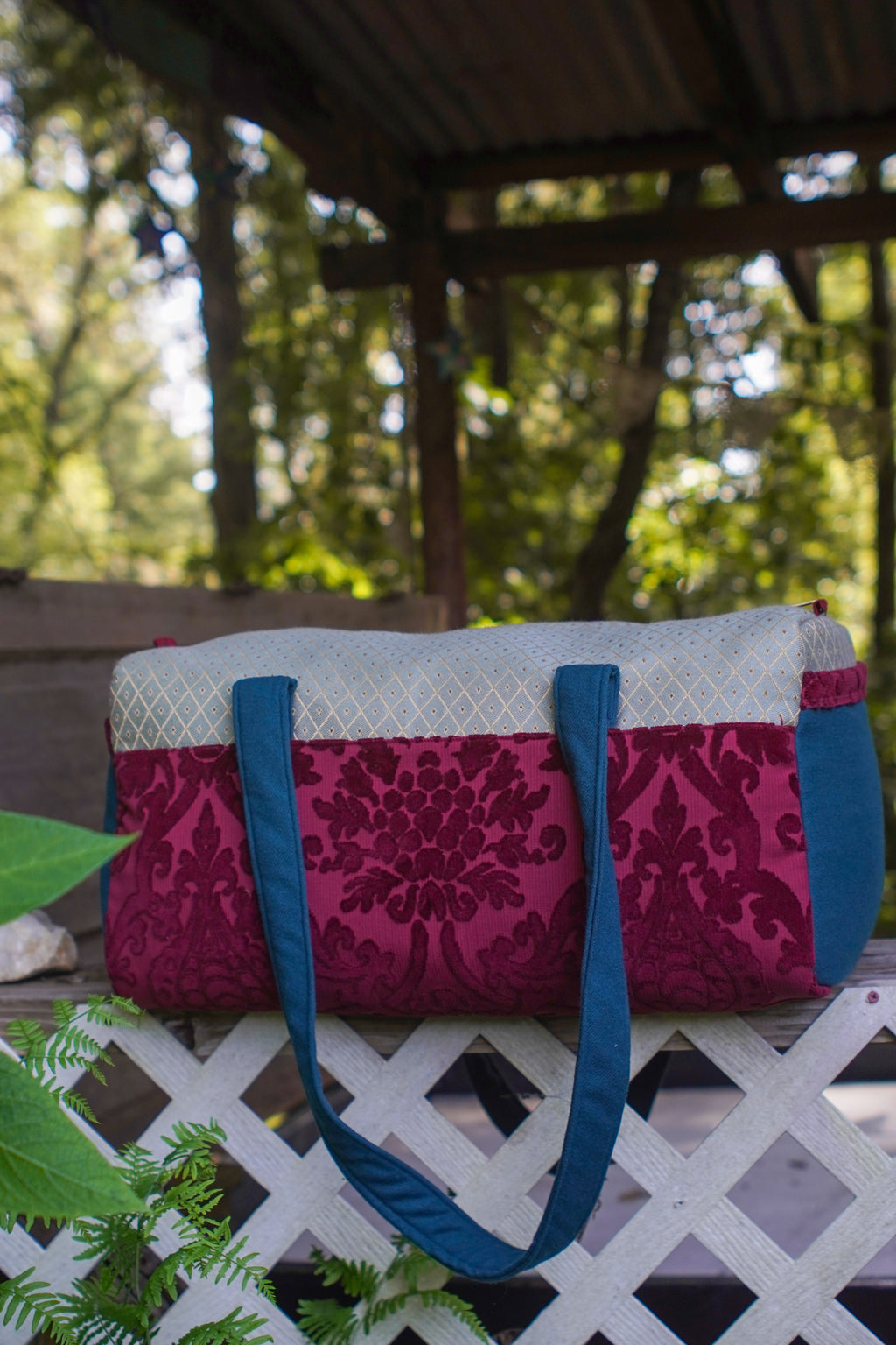 •Crimson Damask•