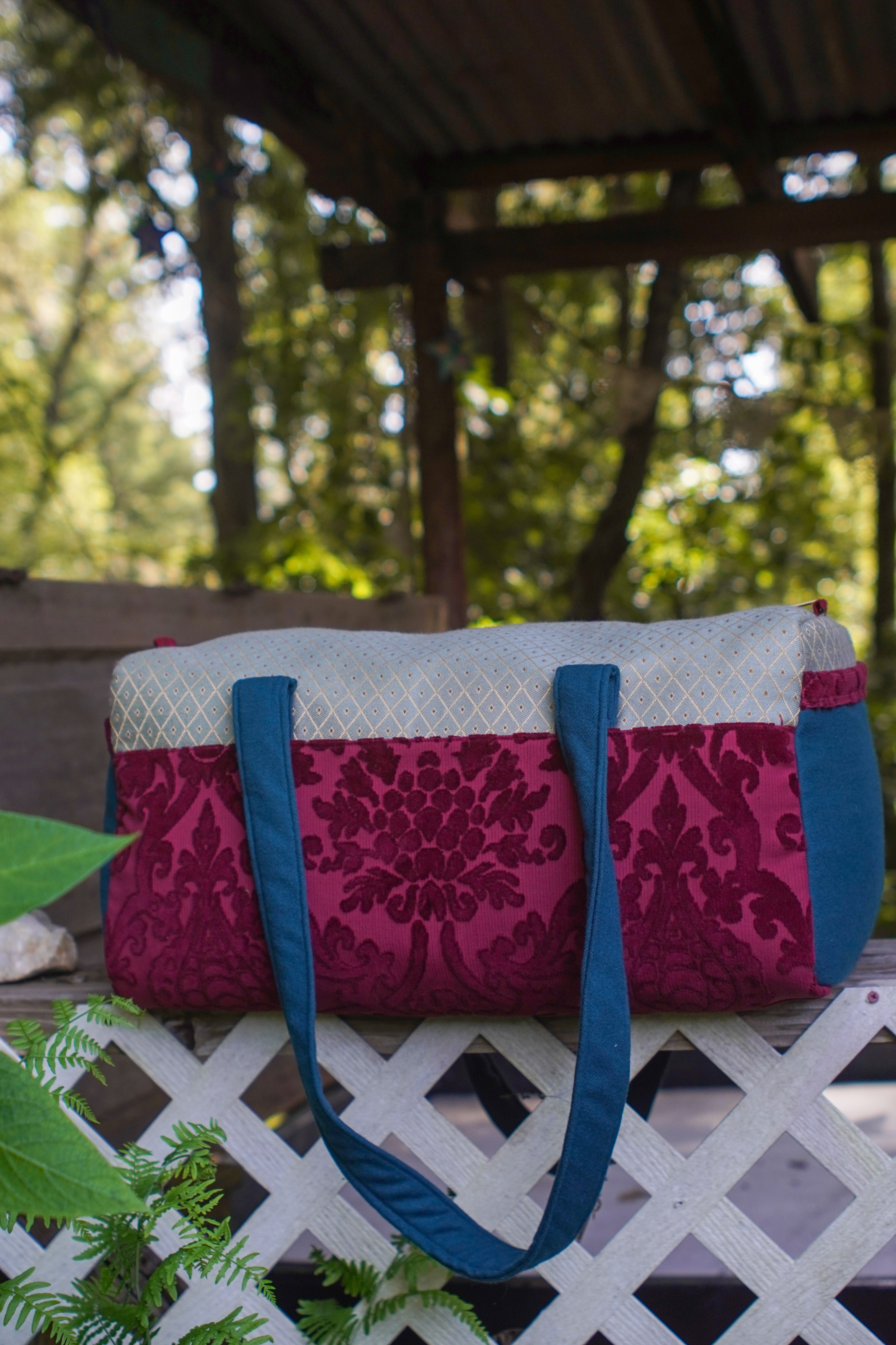 •Crimson Damask•