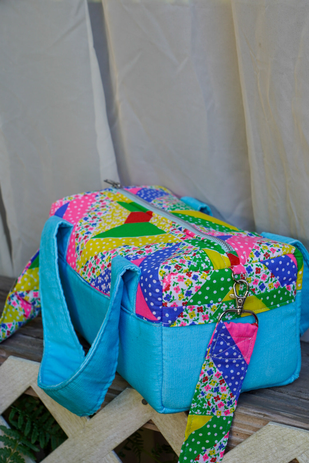 •The Patchwork Duffel•