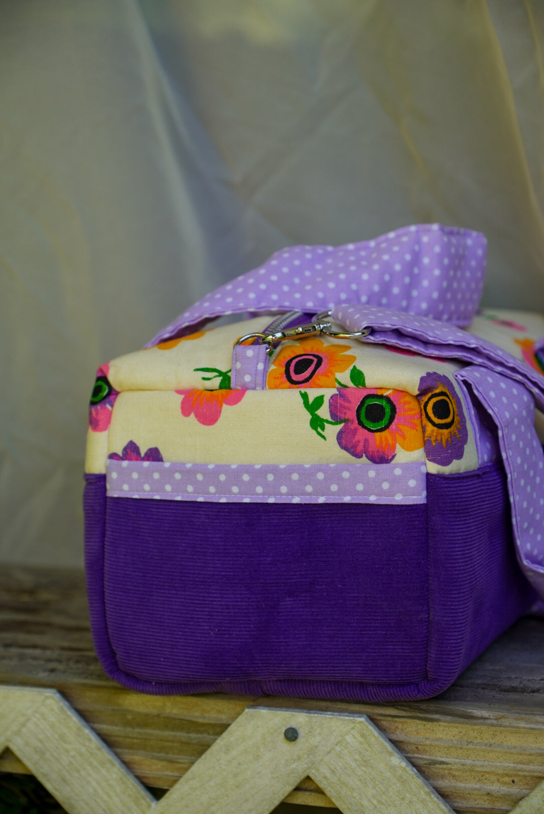 •The Ultraviolet Duffel•