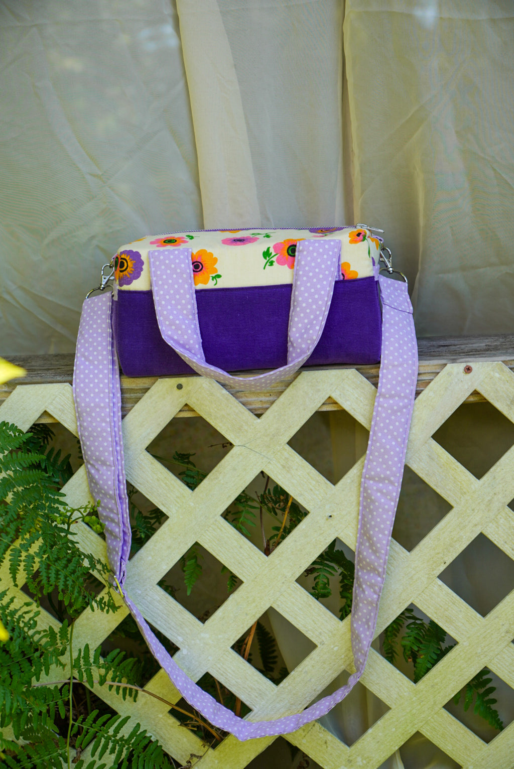 •The Ultraviolet Duffel•