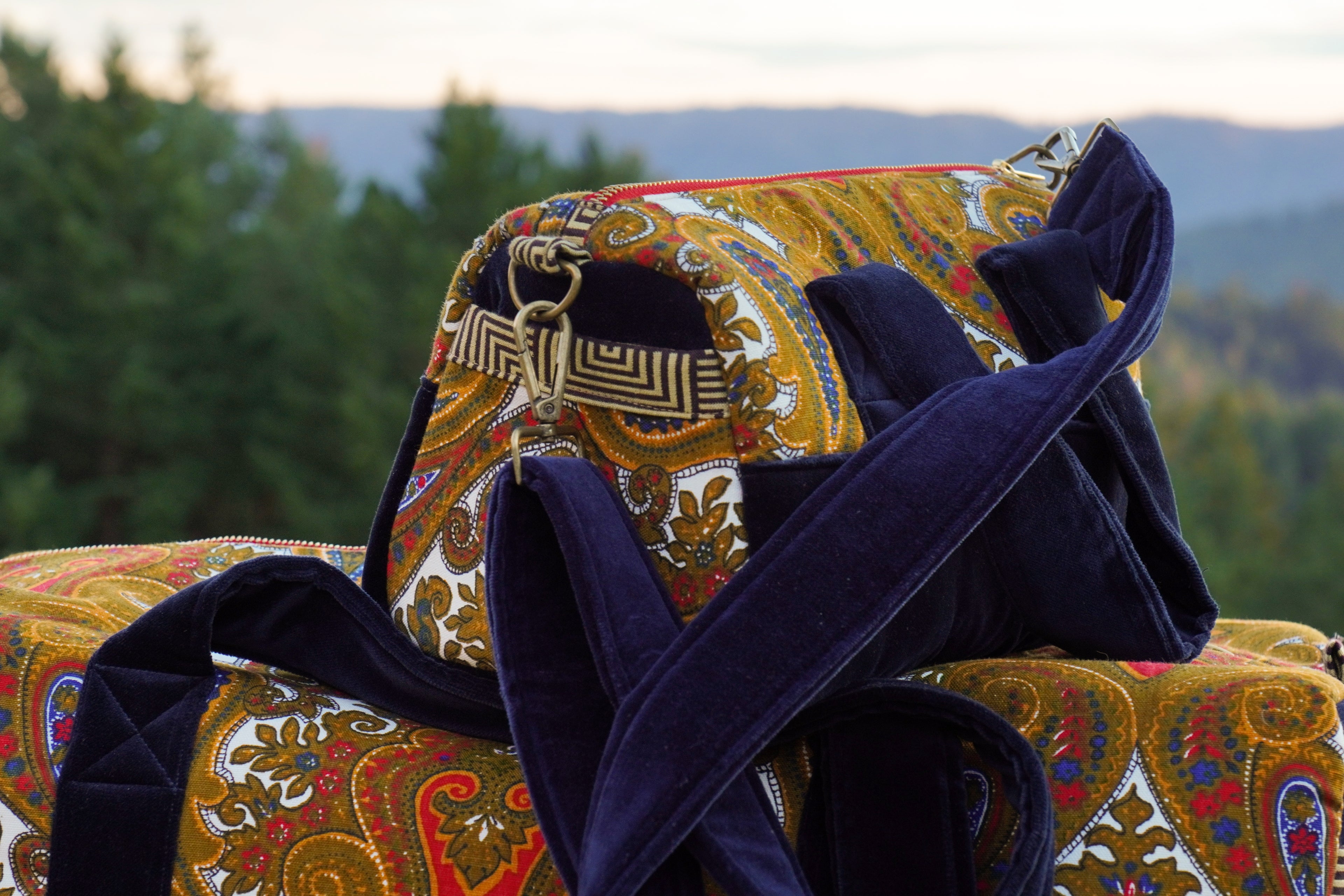 Paisley Mirage Small Duffle