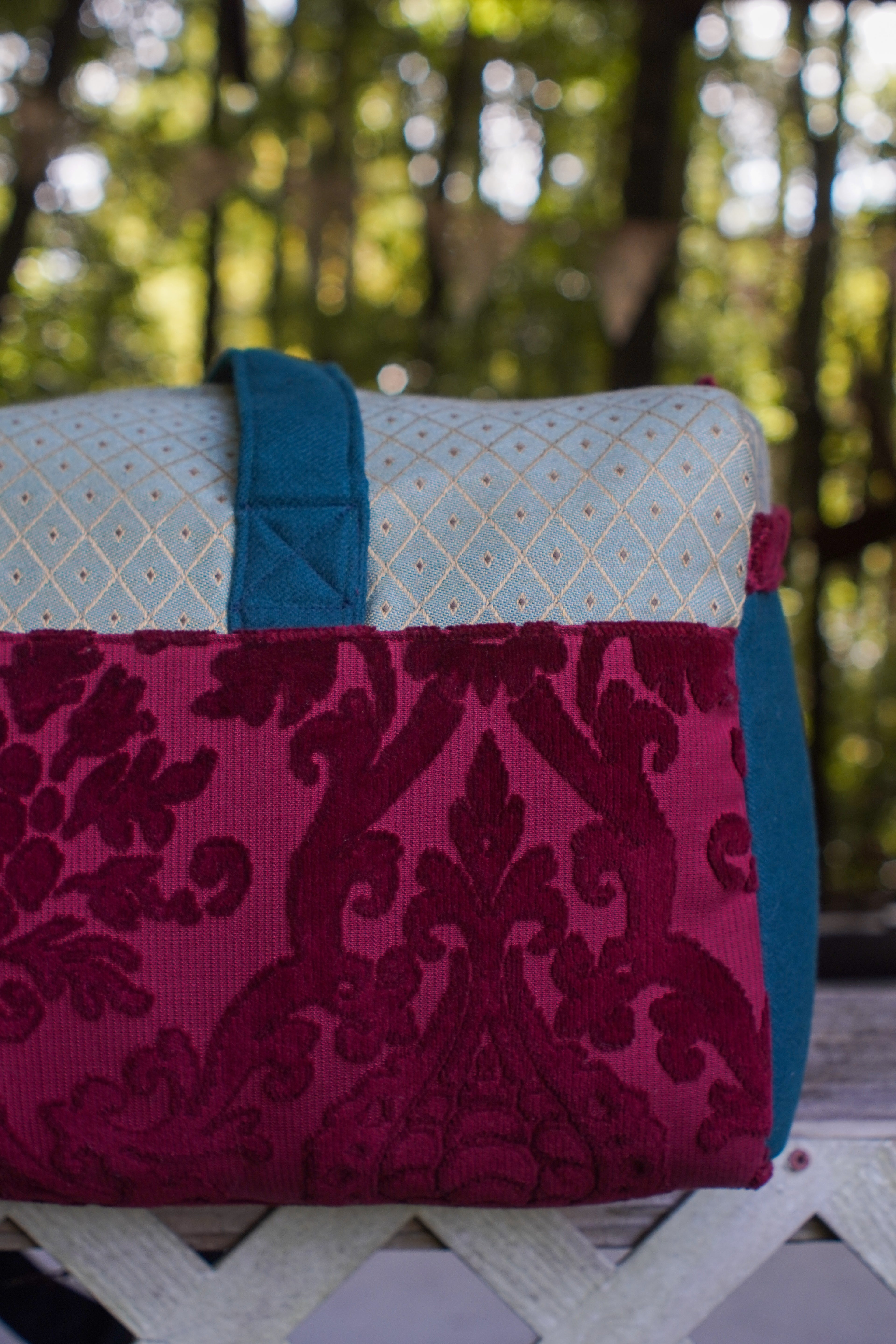 •Crimson Damask•