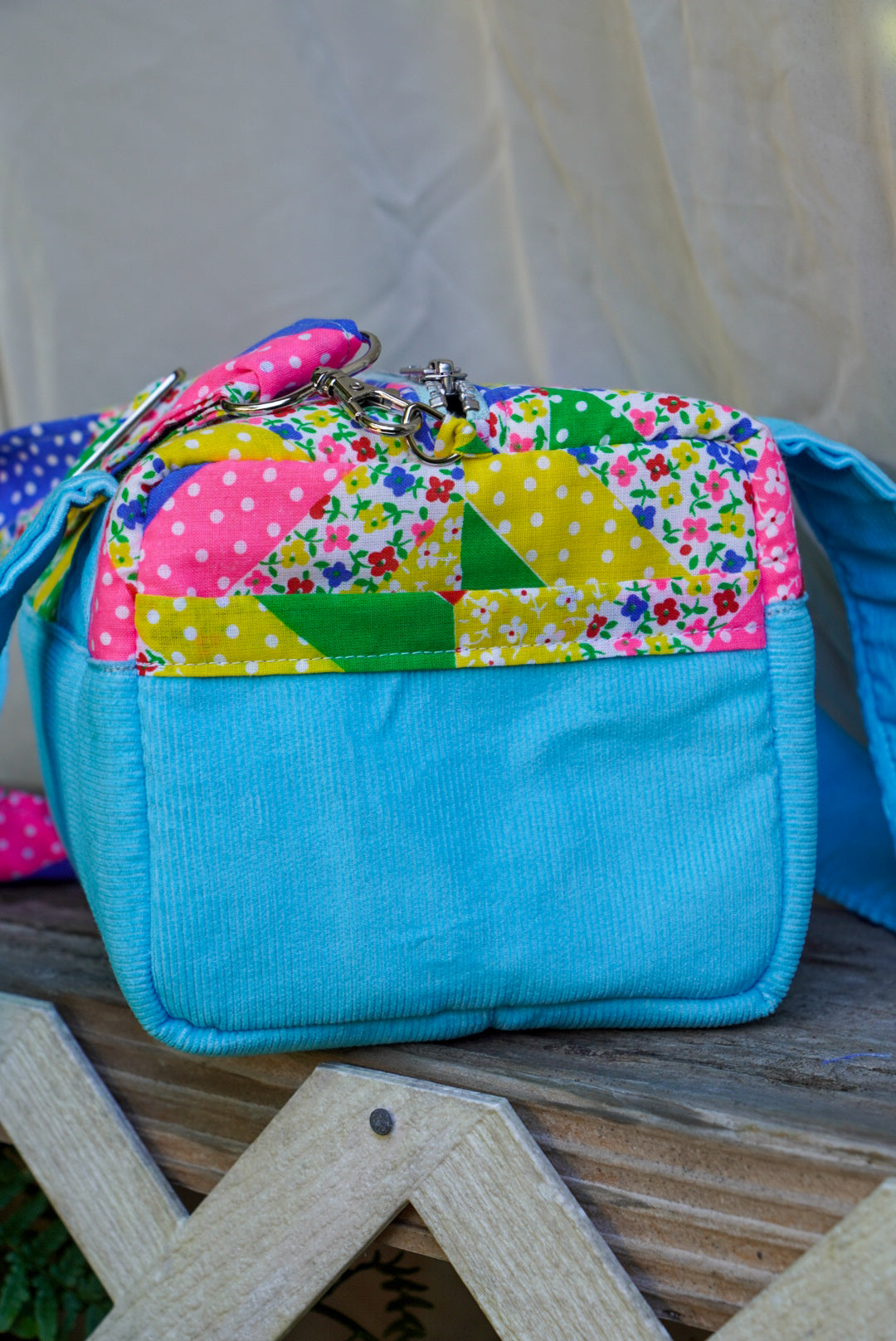 •The Patchwork Duffel•