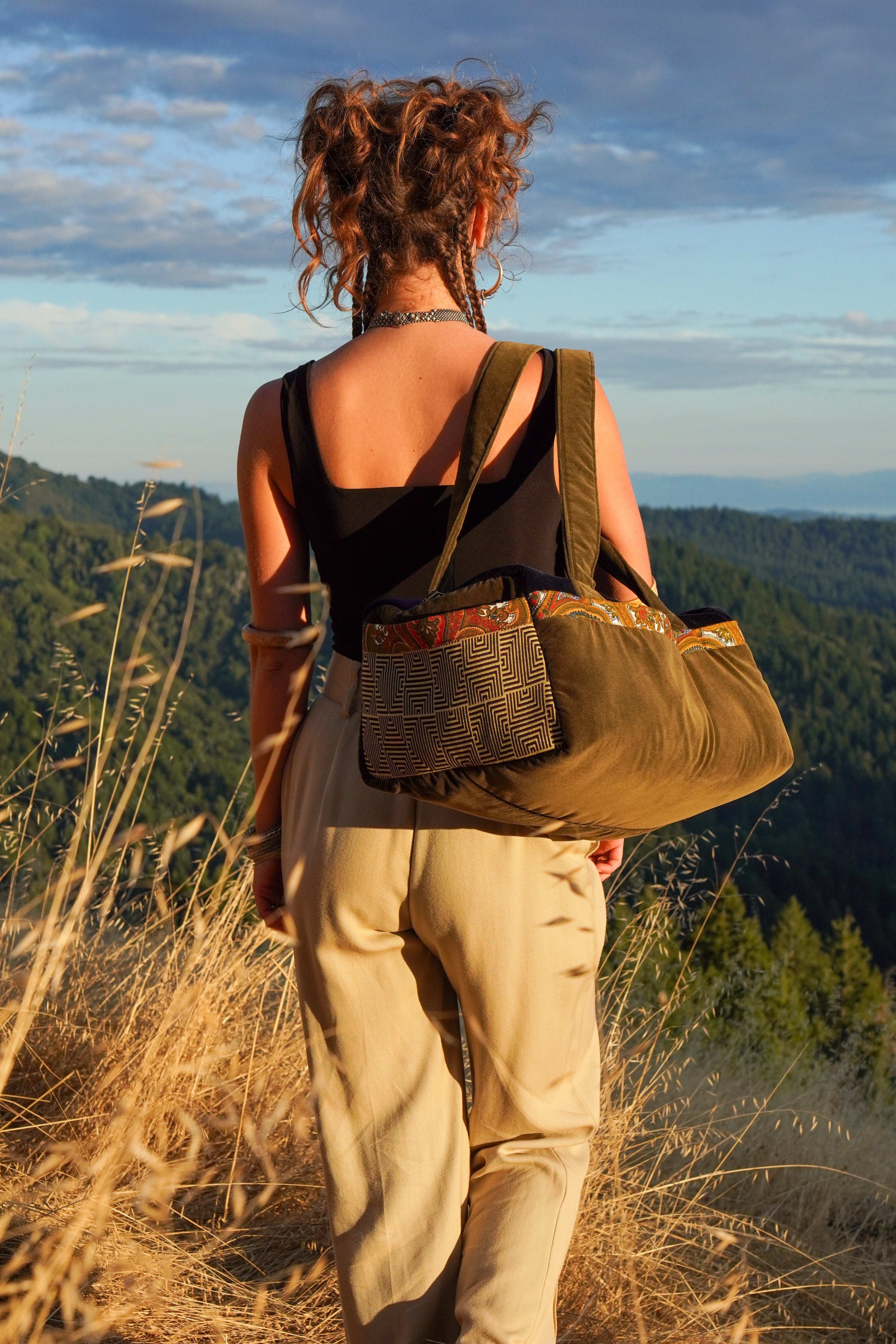 Paisley Mirage Medium Duffle