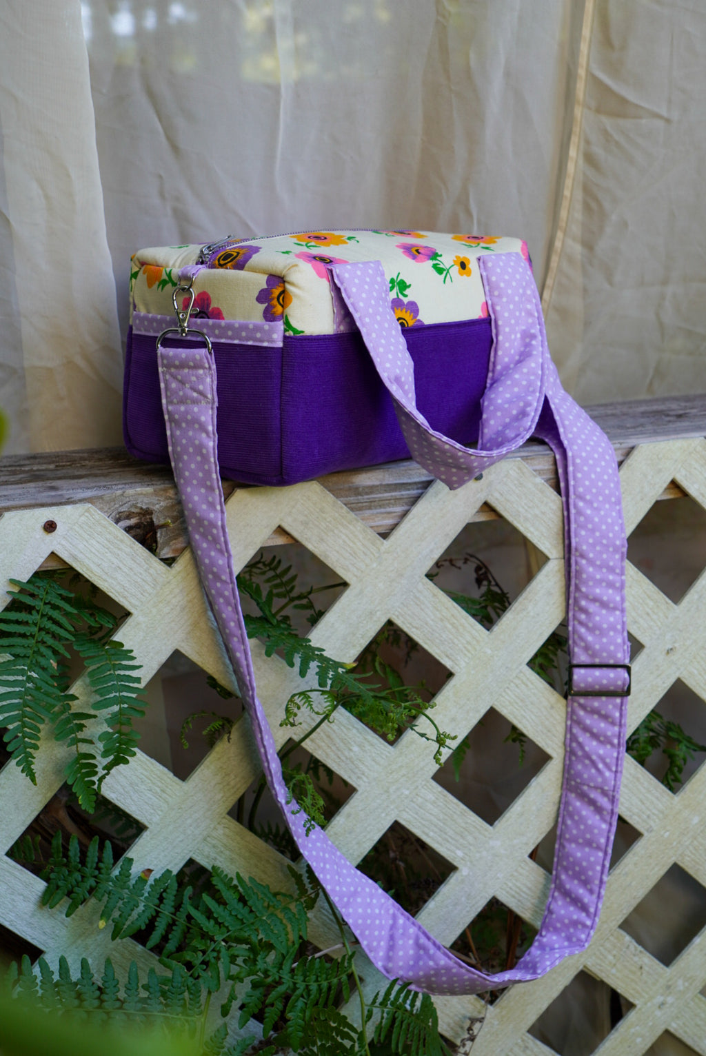 •The Ultraviolet Duffel•
