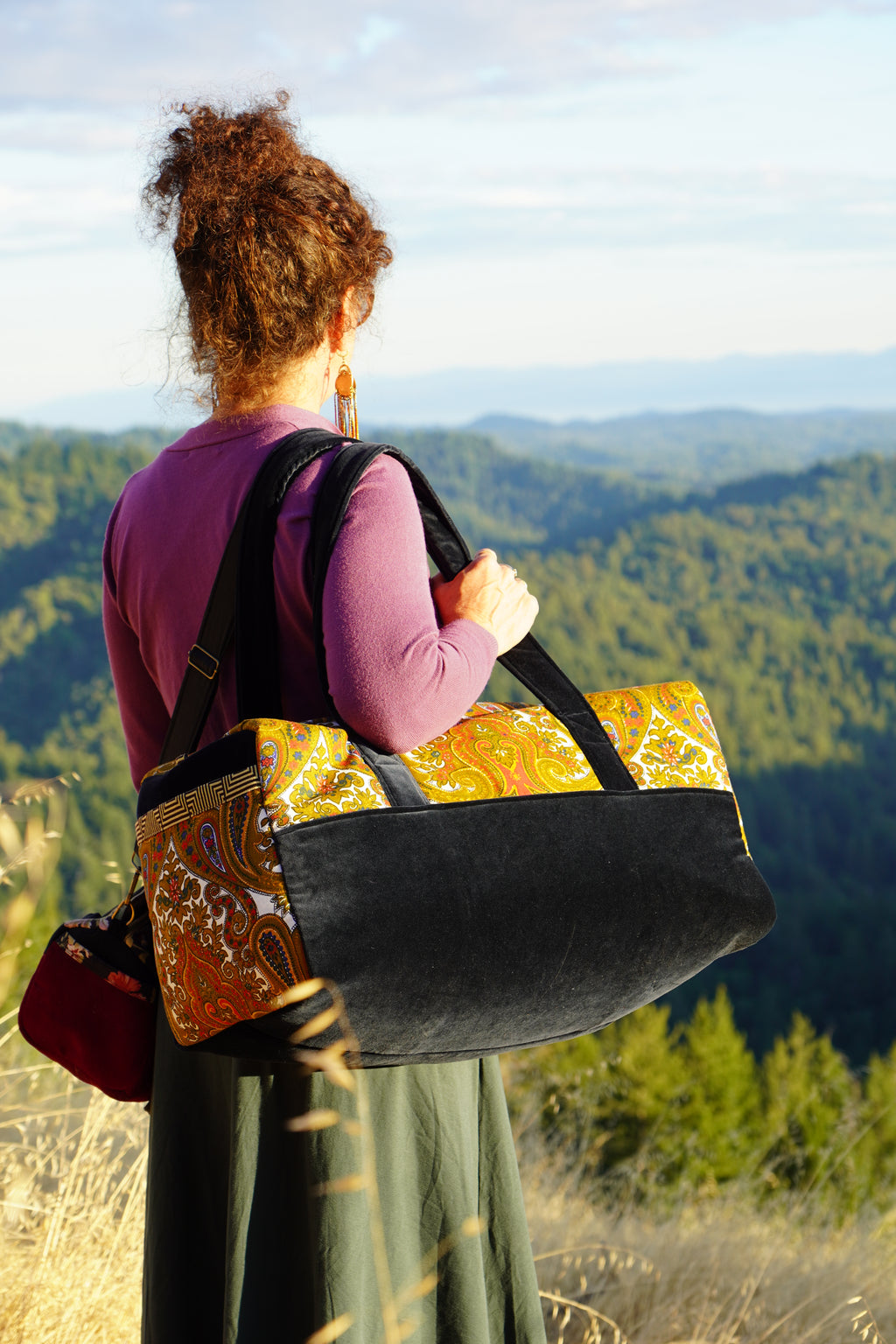 Paisley Mirage Large Duffle