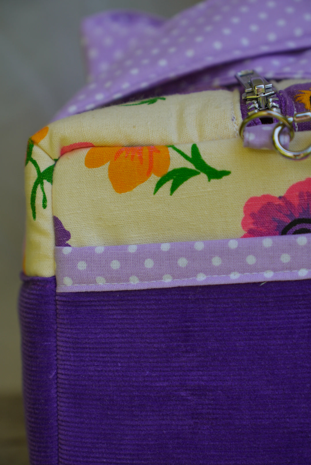 •The Ultraviolet Duffel•