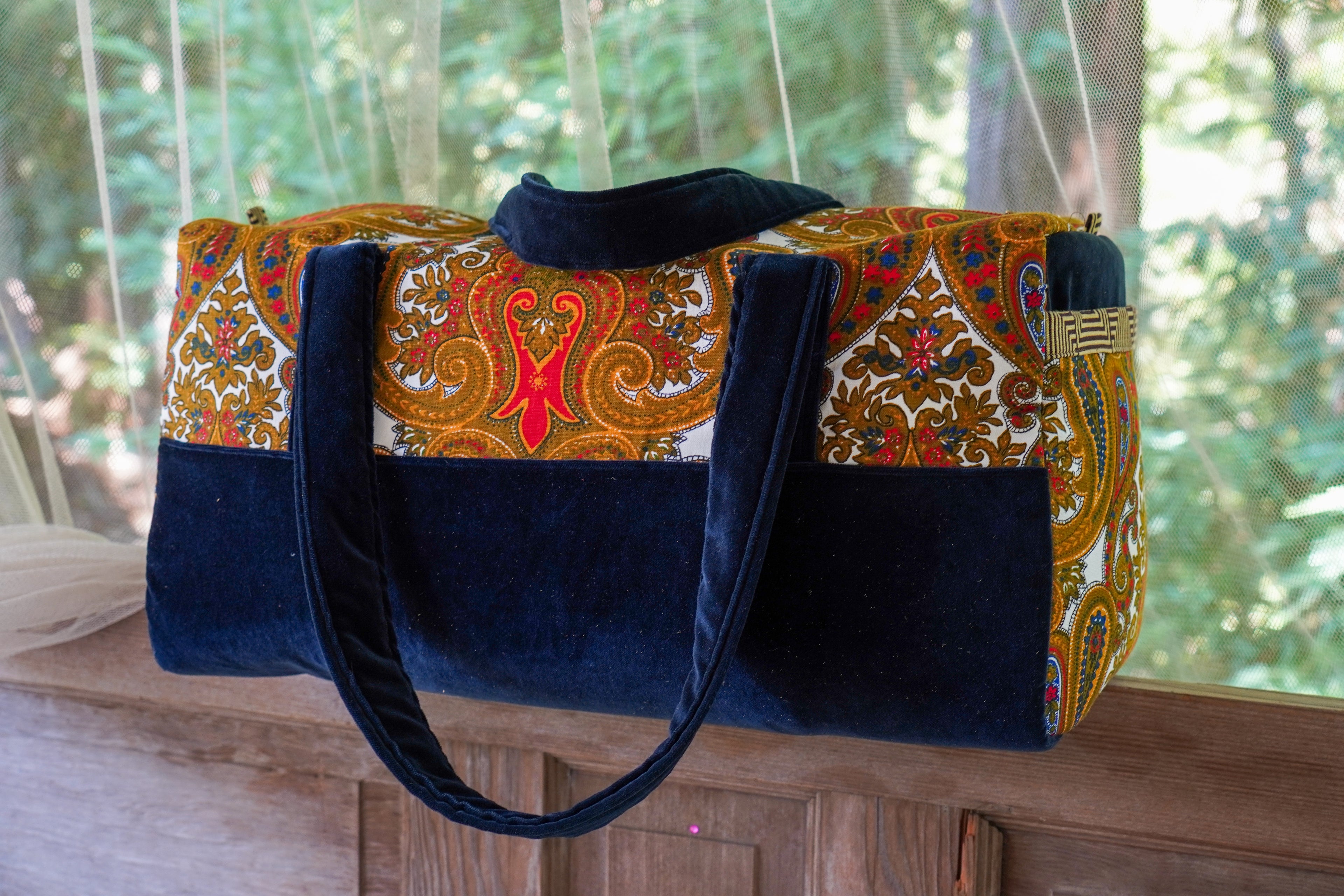 Paisley Mirage Large Duffle